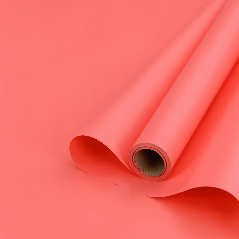 Плёнка Корейская матовая 50см×10м, Коралл (58)