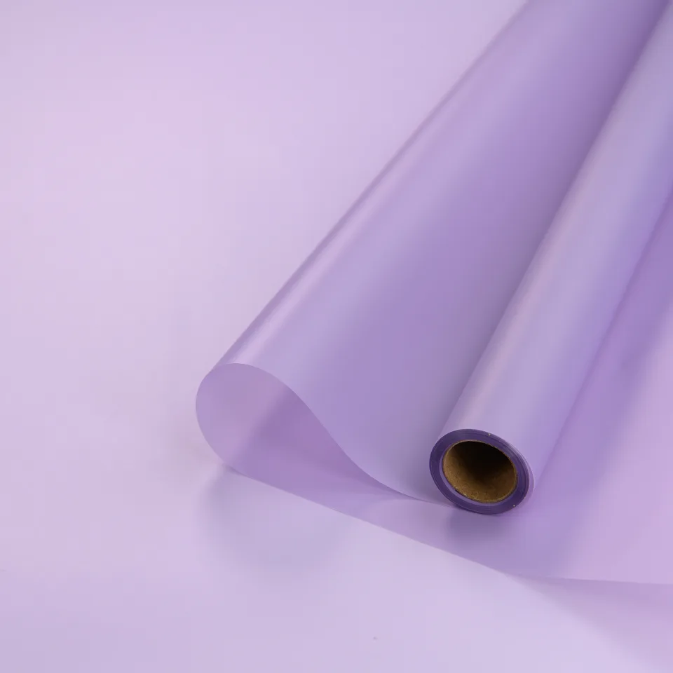 Плёнка матовая полупрозрачная «Просто плёнка» 57см×10м (М), Сирень (2291)