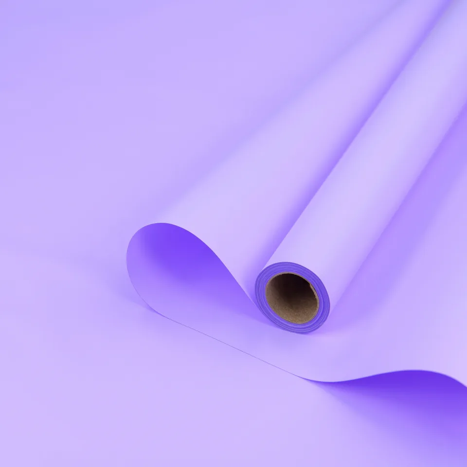 Плёнка матовая «Просто плёнка» 57см×10м (М), Нежная сирень (1142)